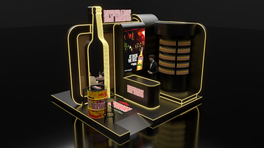 DESPERADOS Pop-Up Experience Booth-5