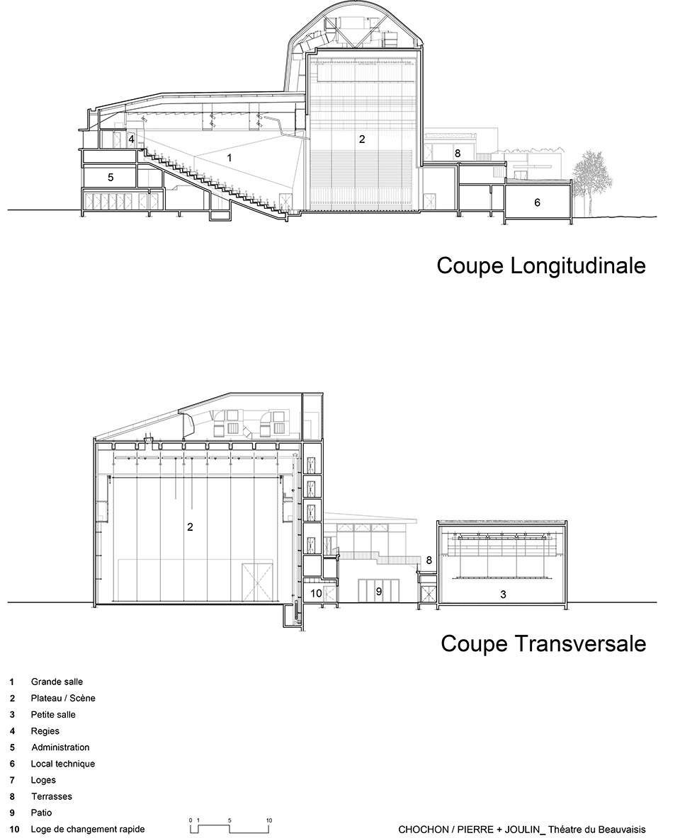 Beauvaisis剧院丨法国丨The atelier AJC-101