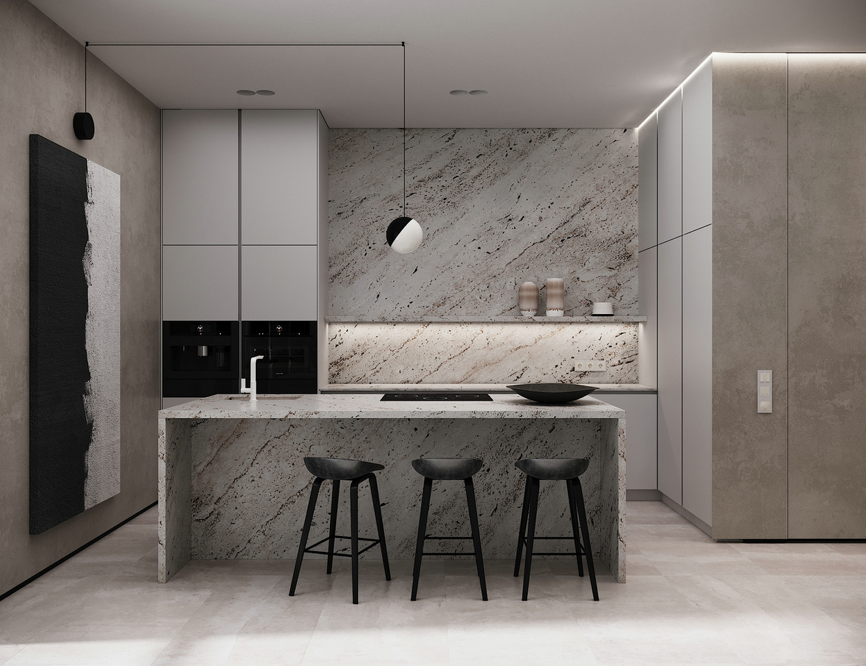 中性色系空间设计-8