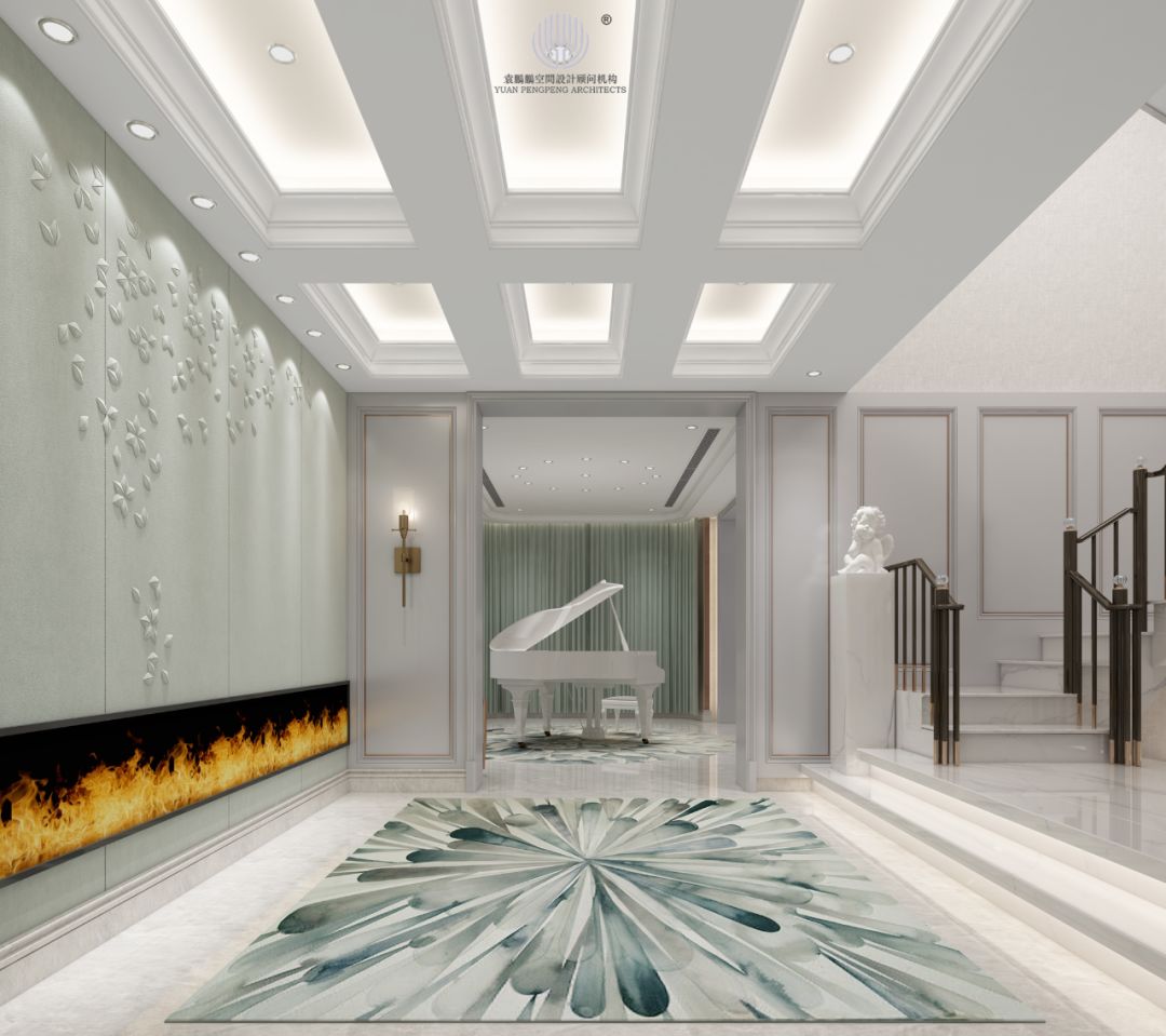 翠绿星岸别墅样板间 | 现代风格的人居空间-64