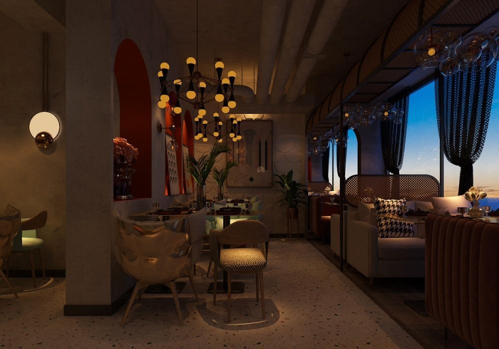 铁岭味蕾空间料理室内设计全解析-12