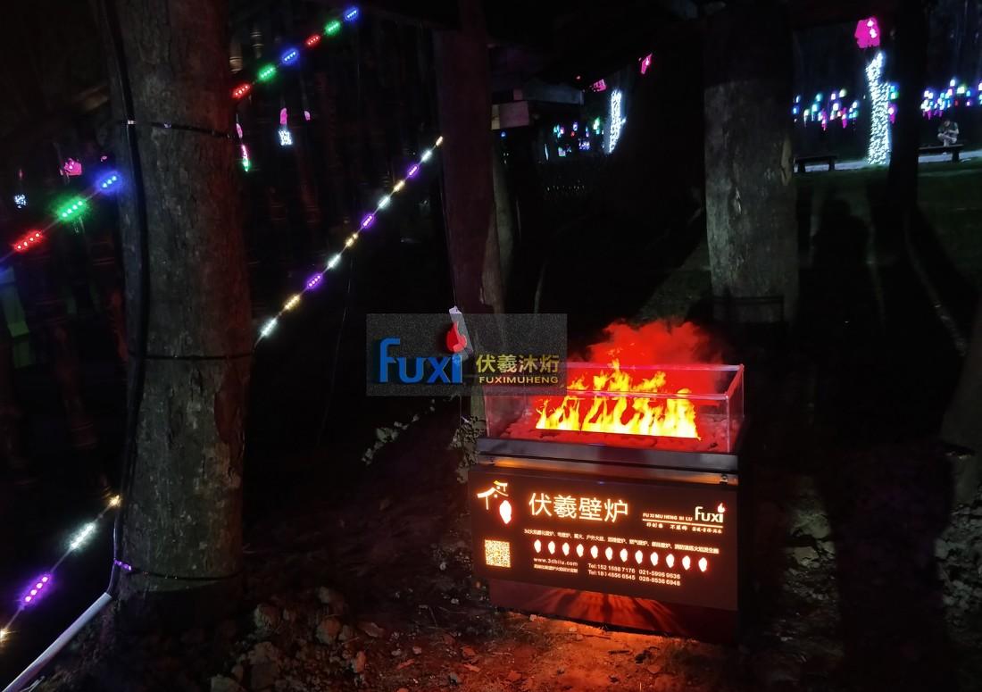 魔都嘉定小灶村梦幻灯光秀-2