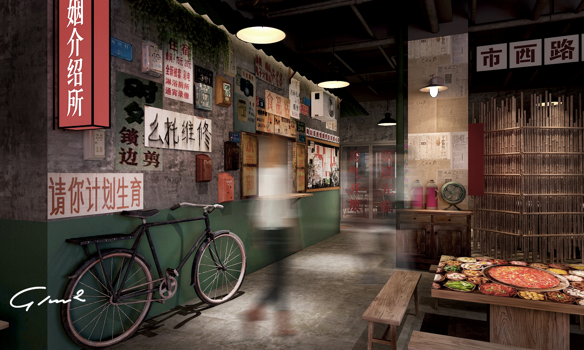 太原万象城【亖井】火锅——全案托管打造美食空间-2