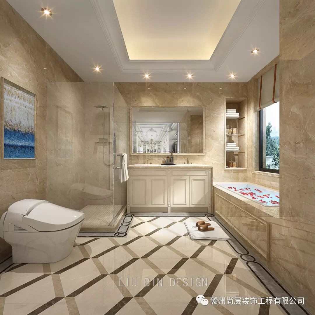 赣州世纪嘉园法式奢华墅居,尚层设计诠释低调华丽-32