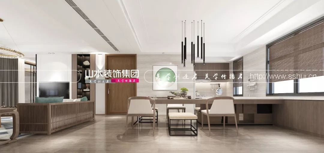 新中式装修的魅力 | 庐州府 160 平米三室两厅设计-26