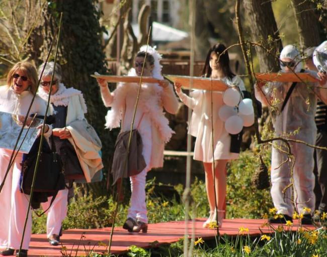 国际景观艺术中心“绿色箭头”之黄色磨坊花园丨法国巴黎丨斯拉瓦·波卢宁-5