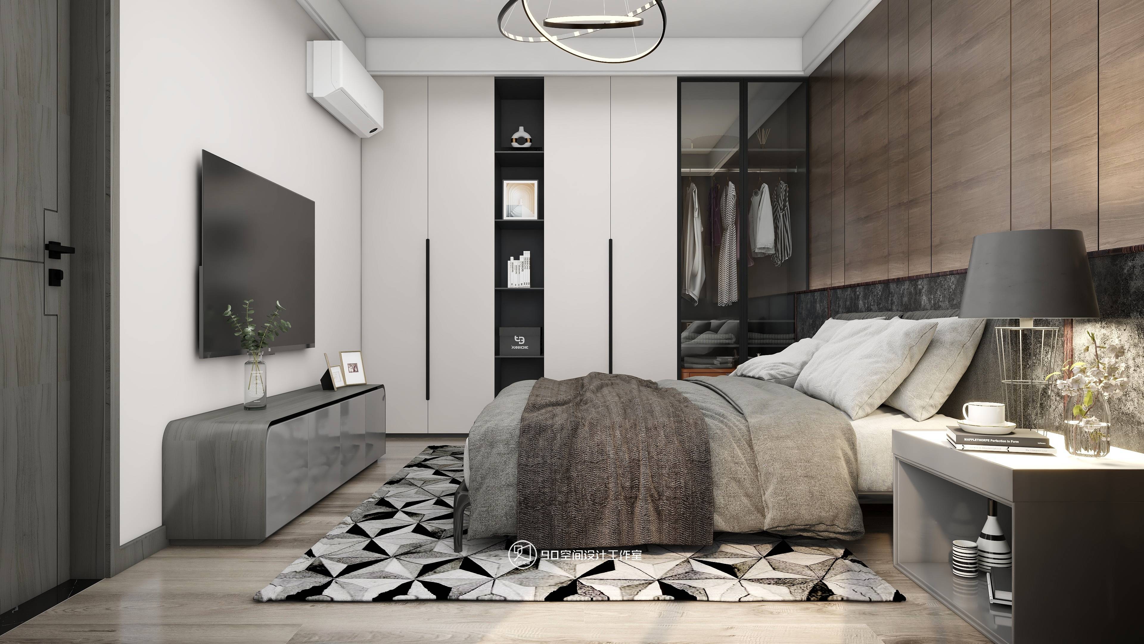 【无问西东】现代风格住宅设计丨90空间设计工作室-51