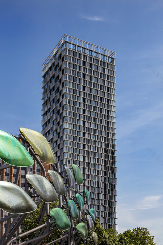 伦敦斯特拉特福德平流层住宅设计-11