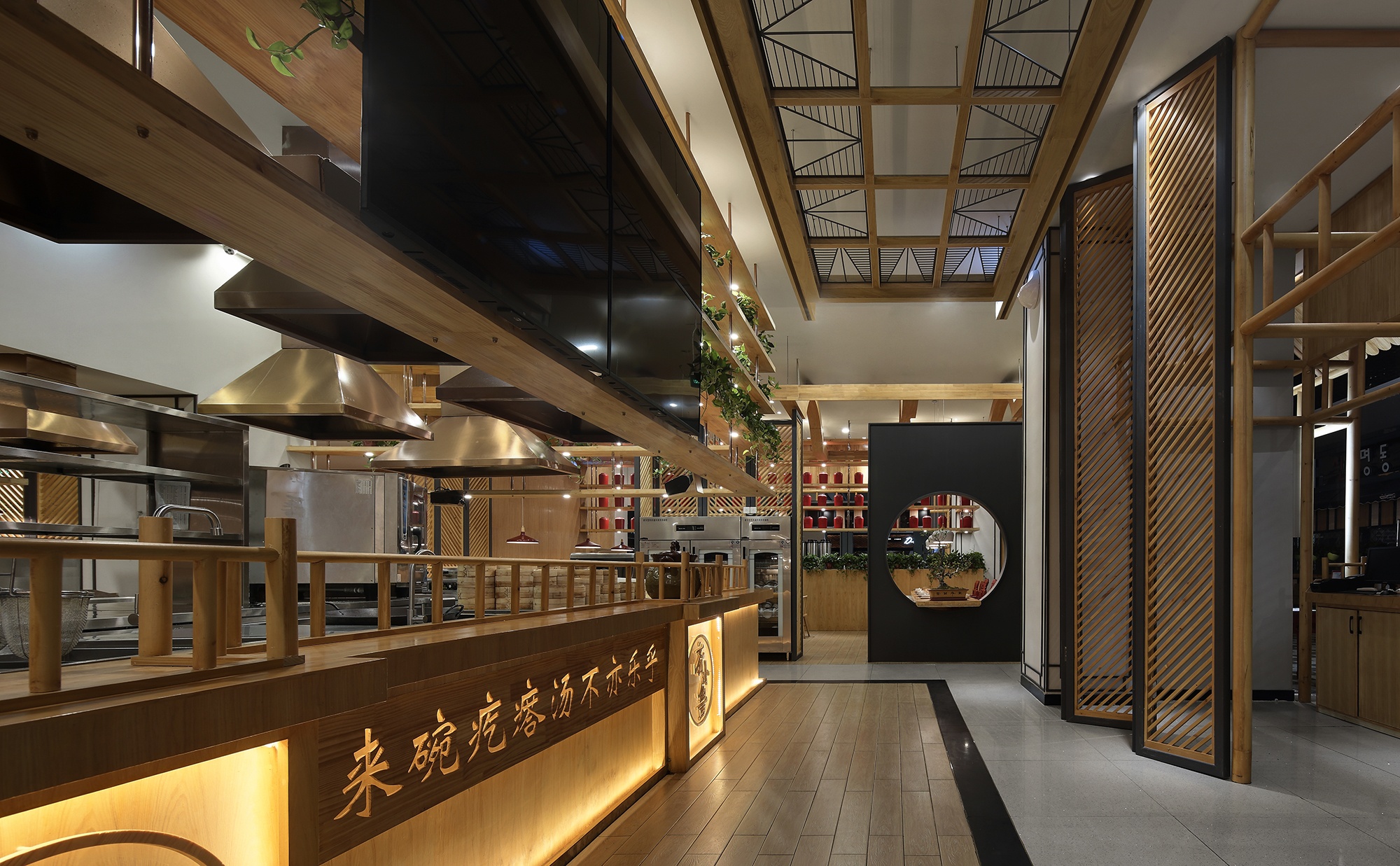 齐小鲁海鲜疙瘩汤丨中国济南丨威实空间设计-22