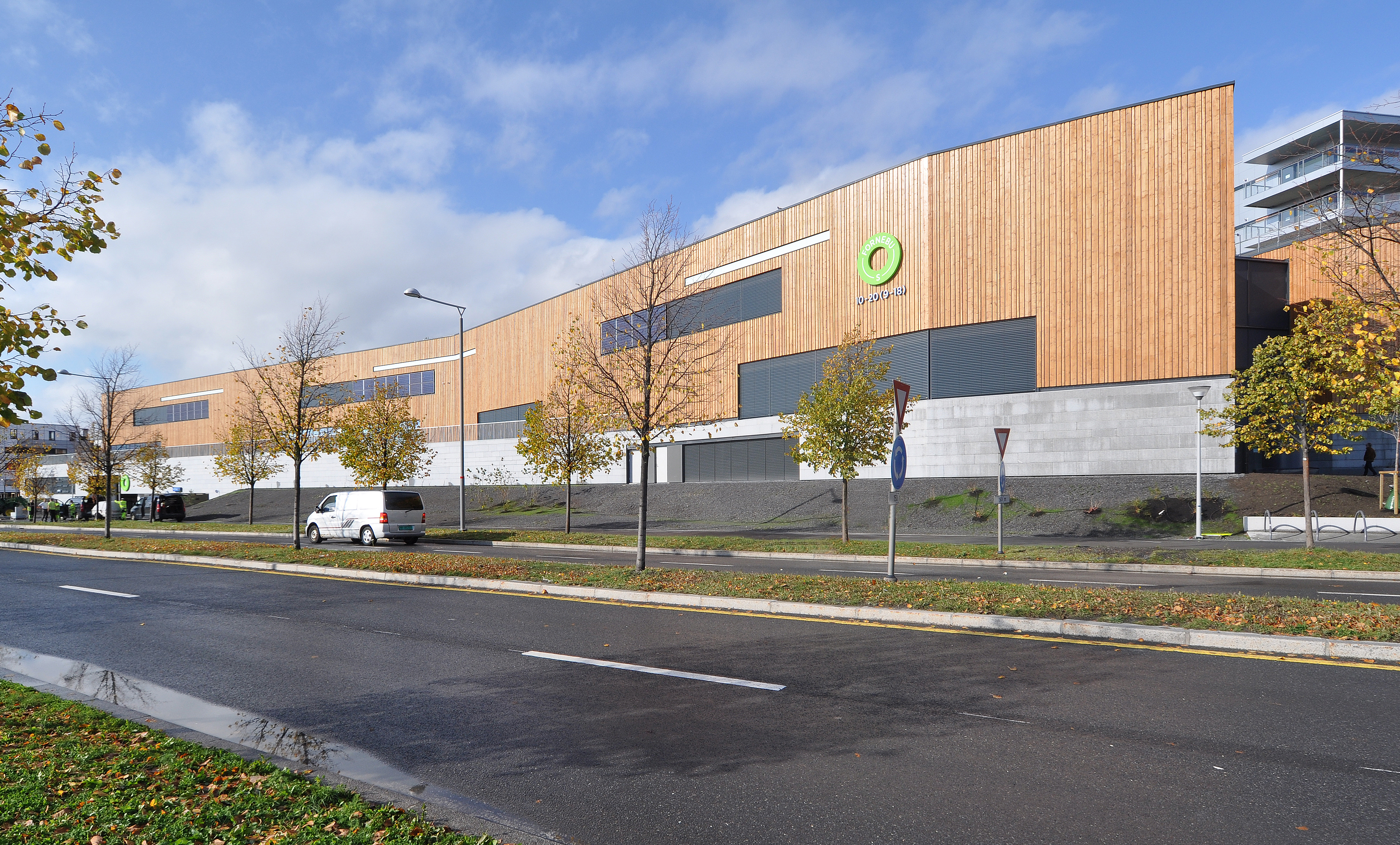 挪威 Fornebu S 环保购物住宅中心-25