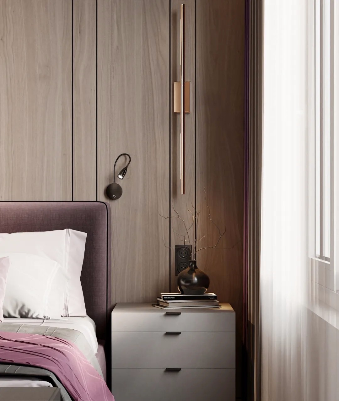 俄罗斯简约风的小公寓-38