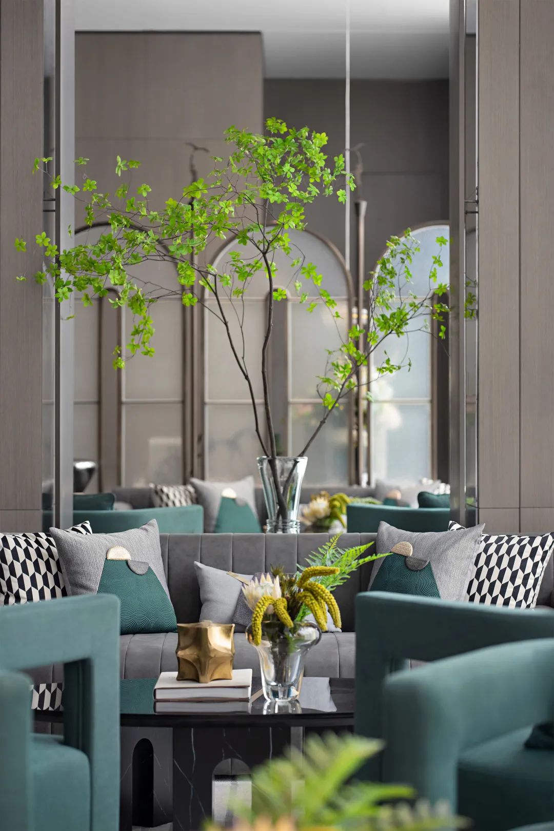 天津新城中梁·长风雅著售楼处丨中国天津丨UMA 伍玛设计-29