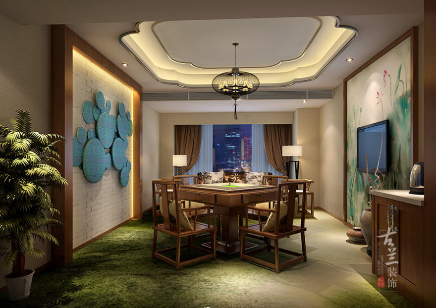 成都品香四季酒店——成都主题酒店装修设计成都设计师酒店装修设计-4
