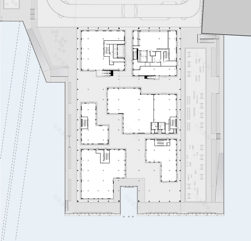 纽约 17 号码头公共空间,巨型玻璃面板系统成亮点-40