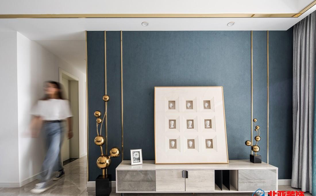 江苏北亚 108m²简约风家居设计,色彩搭配与空间统一和谐-7