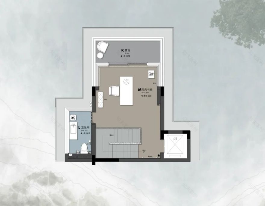 解构当代美学,重塑东方合院 | 诗意空间设计-96