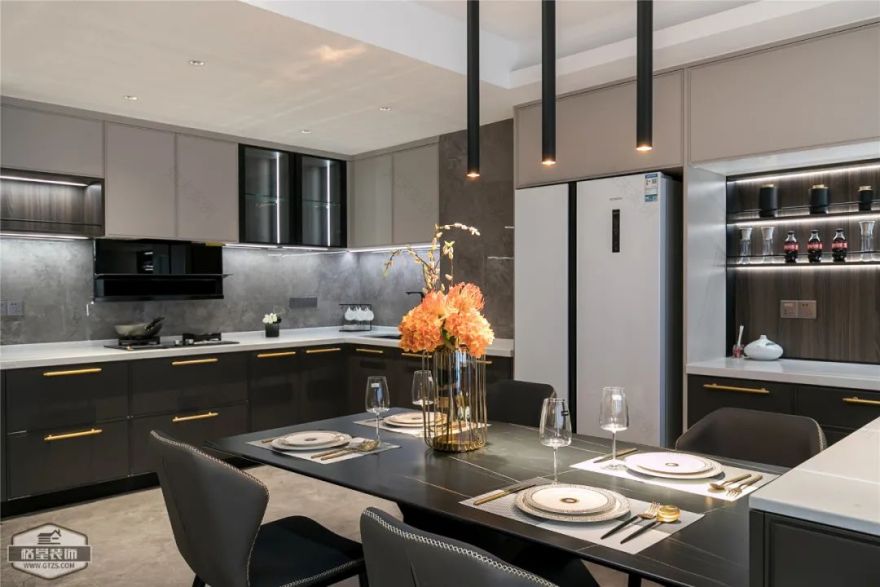 月亮湾沁园 150㎡现代极简设计丨格堂装饰-16