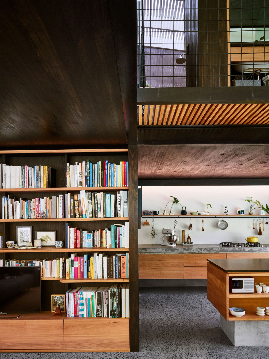 布里斯班自然绿意之家 | 挑空设计++ 超大植物墙-64