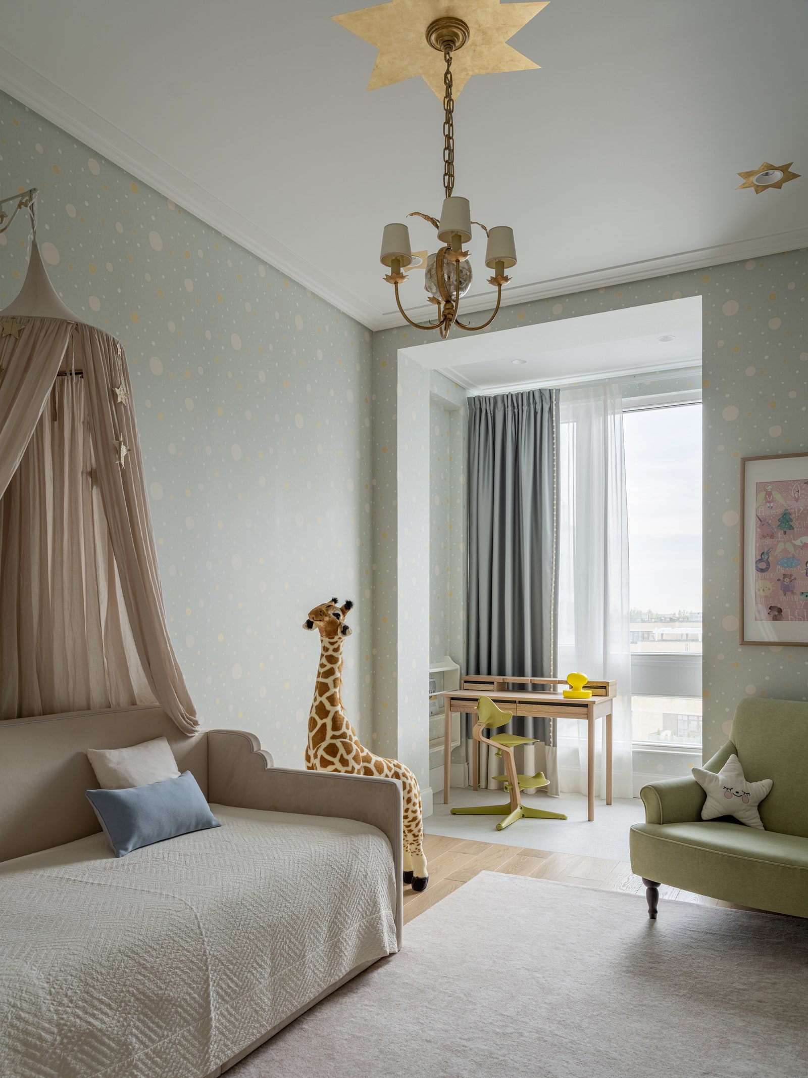 105㎡浅色基调公寓设计丨Ольга Зарецких-25