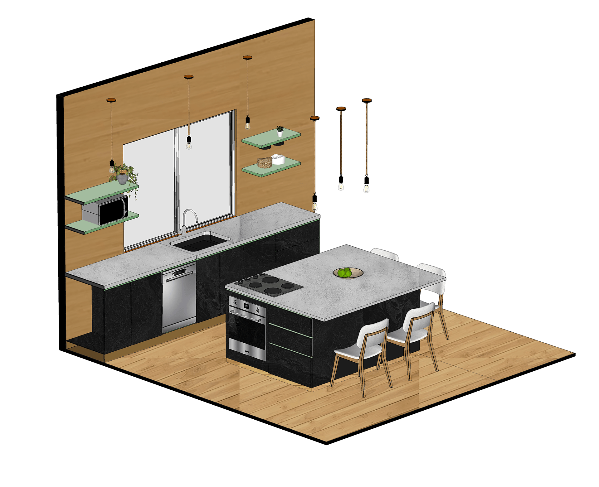 Diseño Cabaña Sta. Helena-1