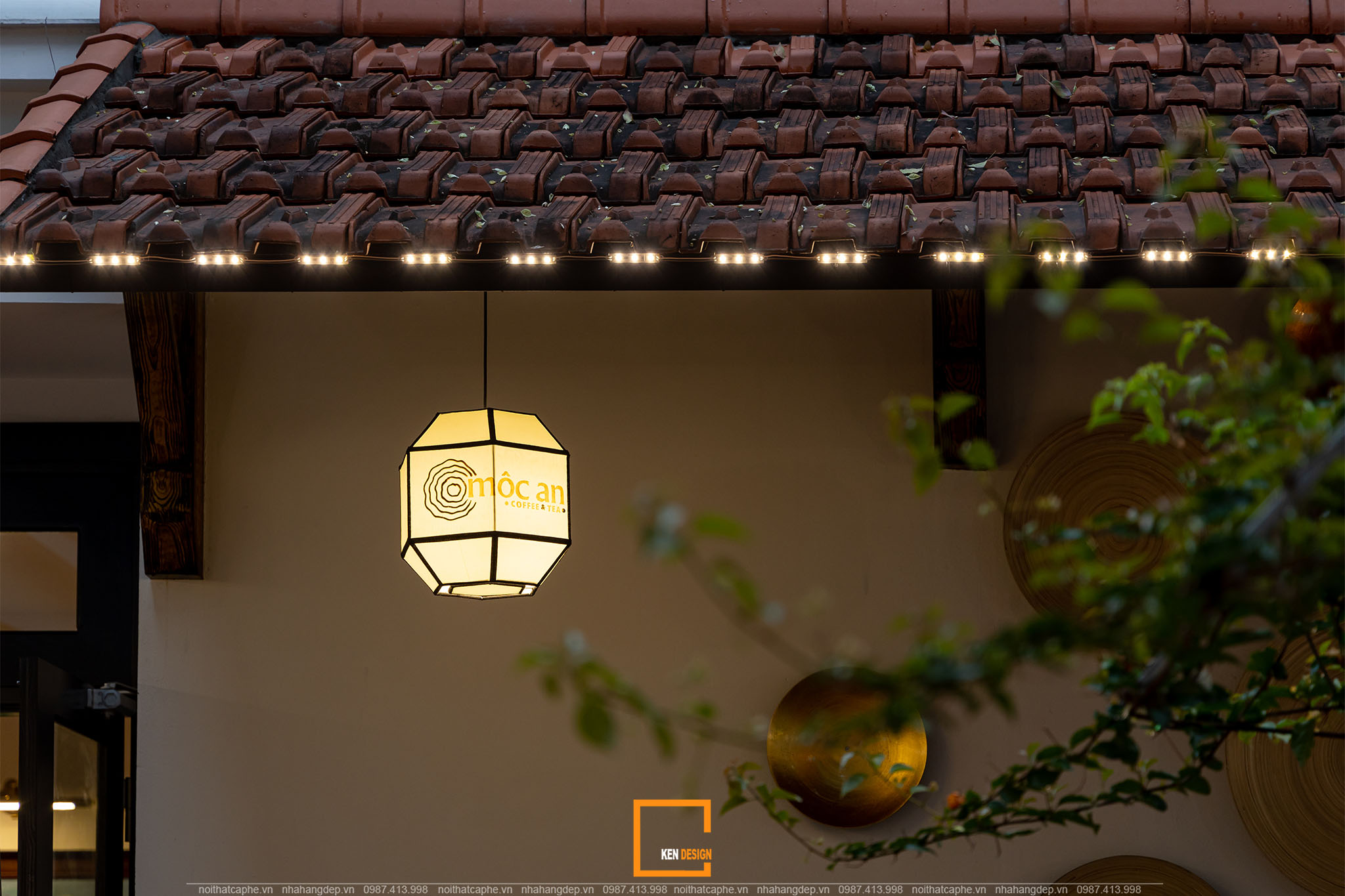 Mộc An Coffee & Tea 咖啡馆设计丨越南河内丨Kendesign-17