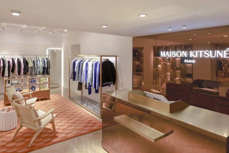 Maison Kitsuné 南京德基广场精品店设计丨中国南京-18