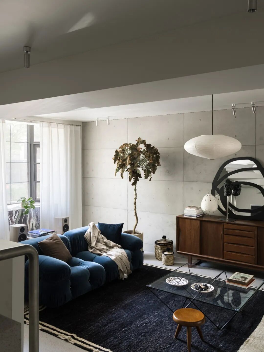 私宅｜220平包豪斯混搭联排别墅-6