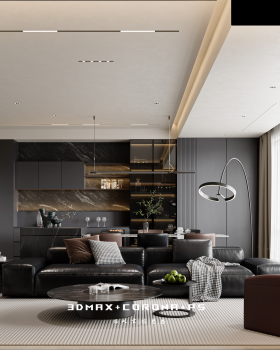 现代质感私邸・功能与美学共生