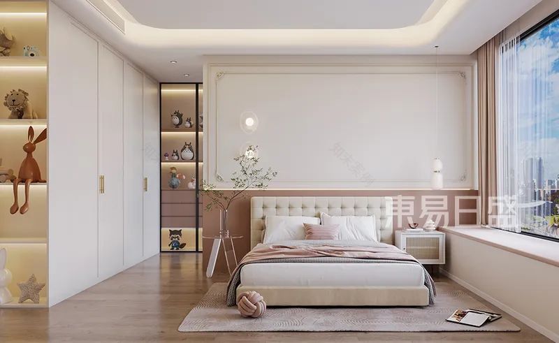 200㎡温柔简约风,迎着阳光,温暖前行-27