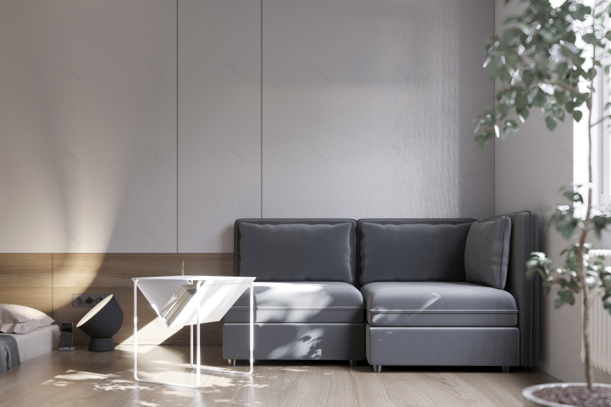 单间公寓丨乌克兰基辅丨Vera Babaeva-7