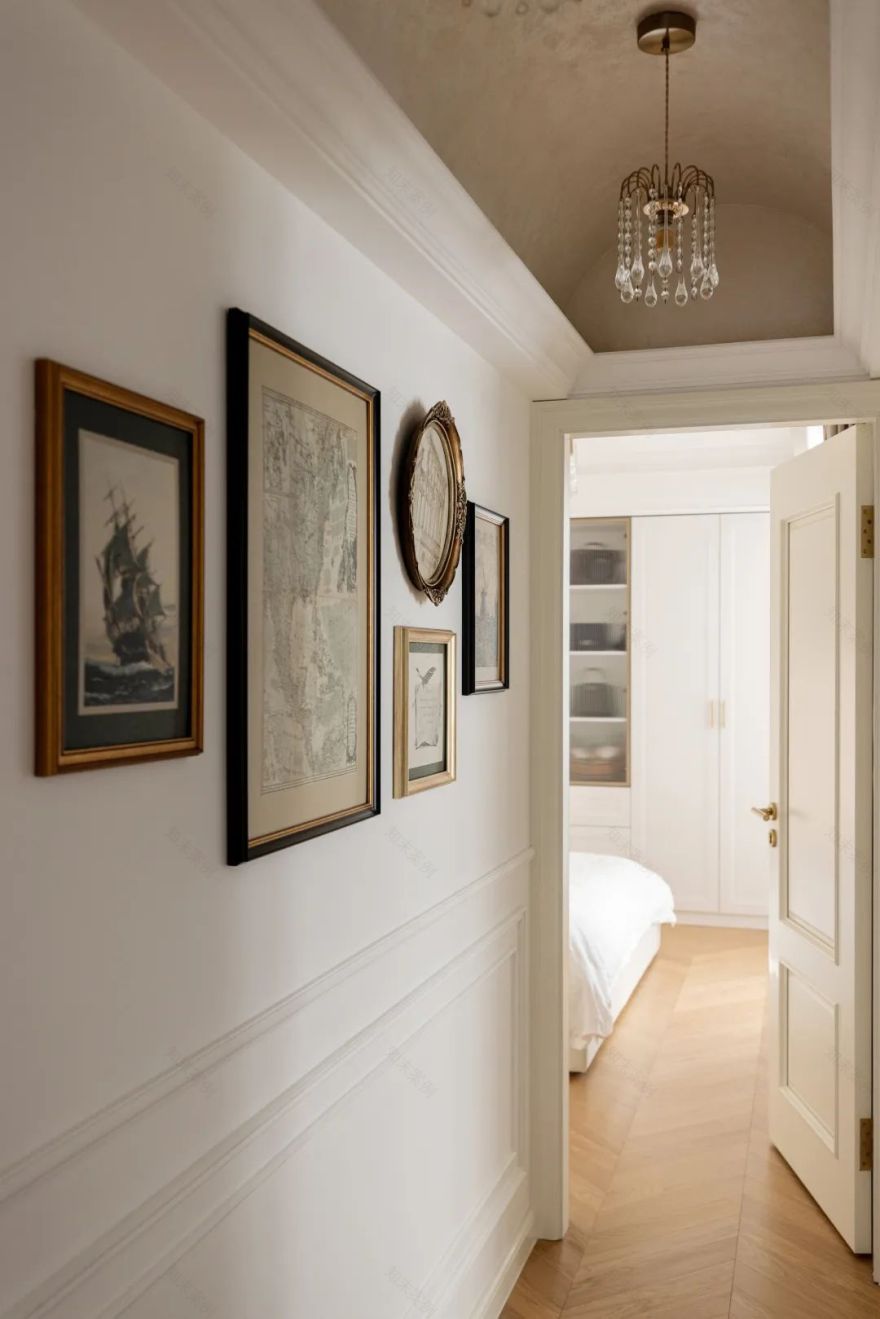 上海两娃的 120㎡浪漫法风家庭丨中国上海丨犀宅原创设计-25