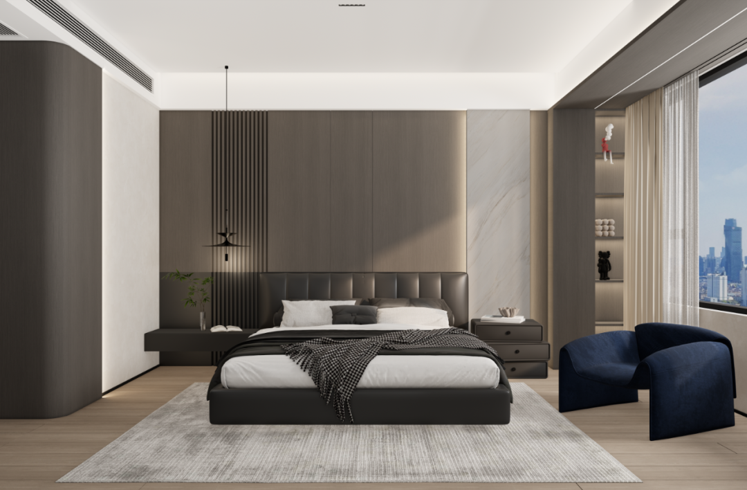 丽园作品｜檀境159㎡：现代家居生活场景的和谐奏鸣-24