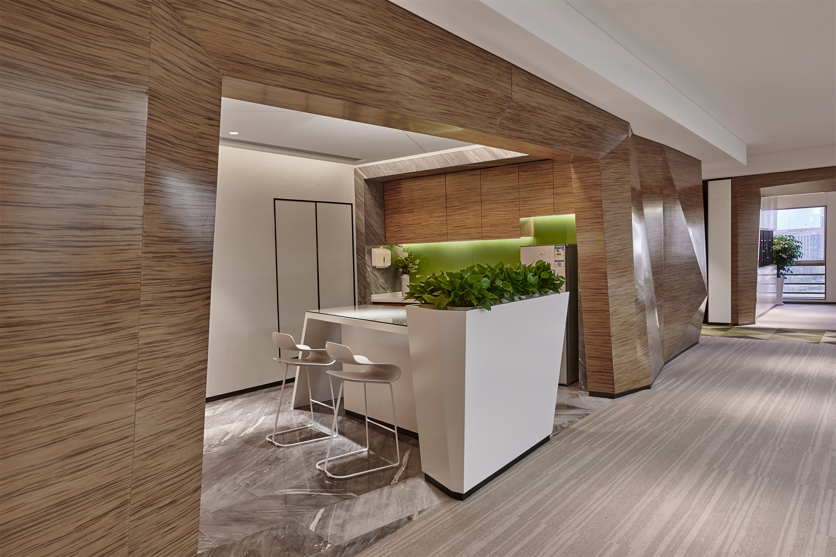 创域新作 | 简逸灵动之美——深圳国际商会大厦办公空间-17