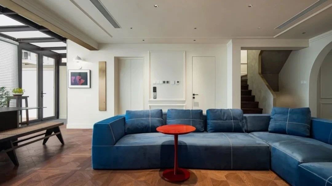 青花瓷中式与现代风格的碰撞大平层丨中国北京丨艾德诺特(北京)设计顾问有限公司-55