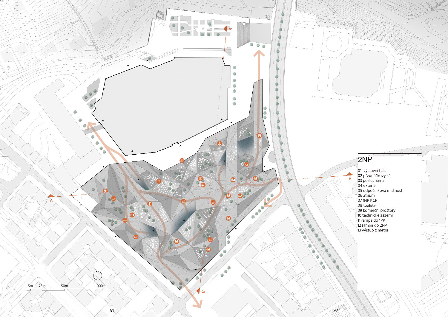 新布拉格会议中心展览厅丨Dominik Císař-20
