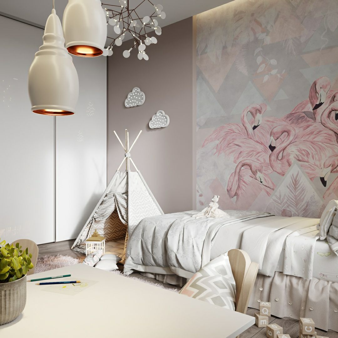 双人间与单人间儿童房设计解析-30