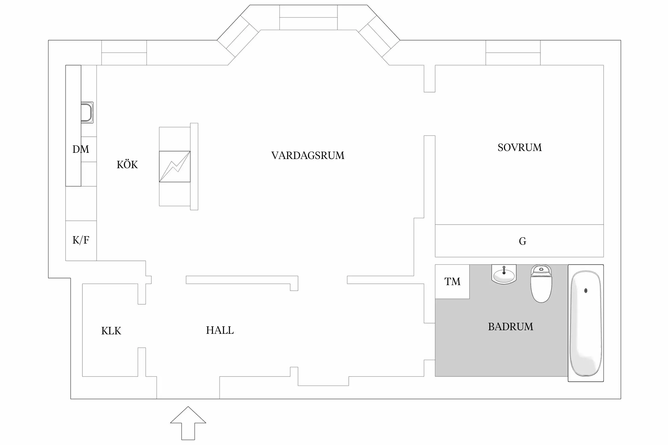 独特的植物爱好者两室公寓设计-1