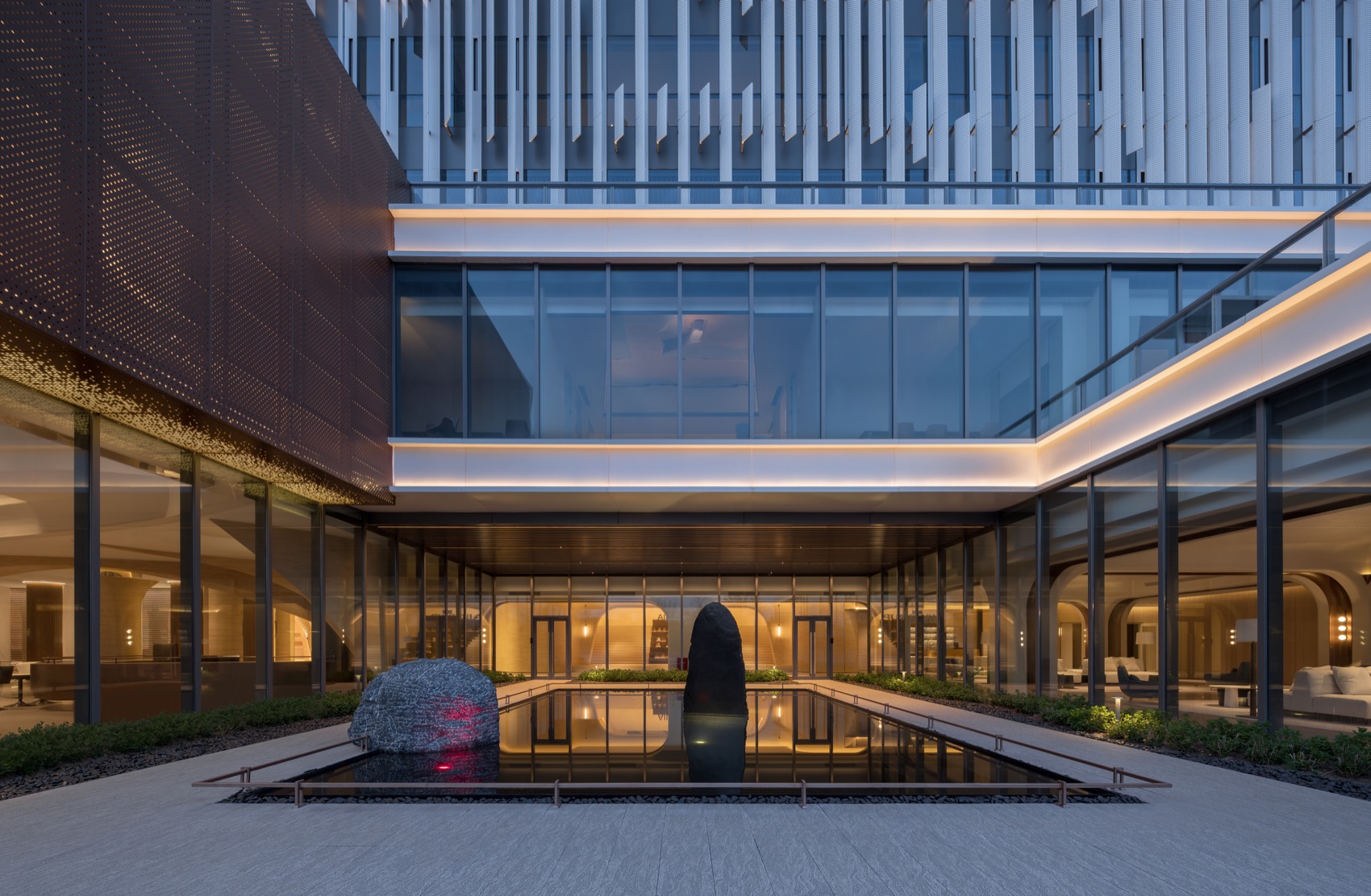 艾录集团总部园区丨中国上海丨建筑,施工图,室内,灯光,景观设计各有对应公司-30