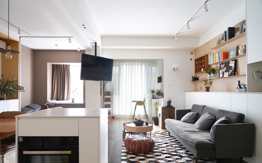 90㎡万科精装房惊艳改造-59