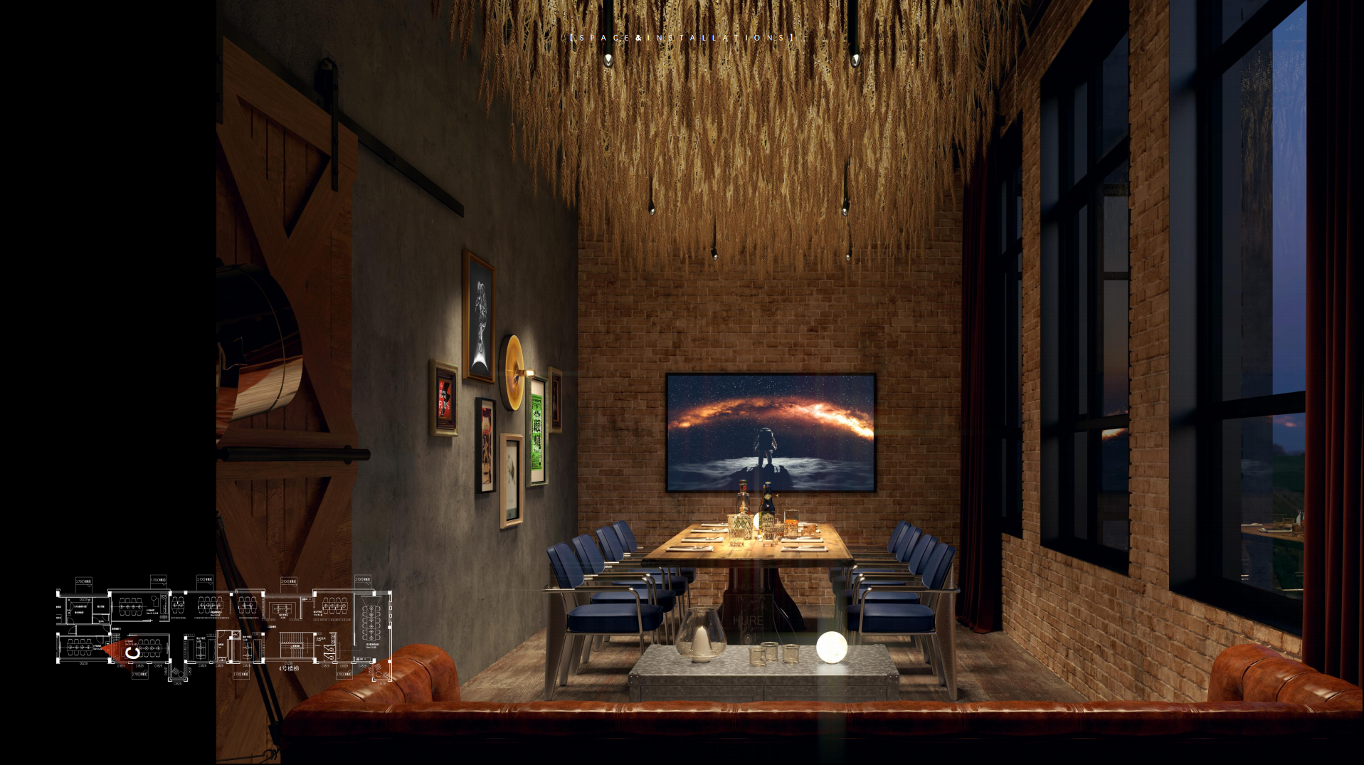 脉冲星精酿餐吧装修项目丨灵鹿创意-5