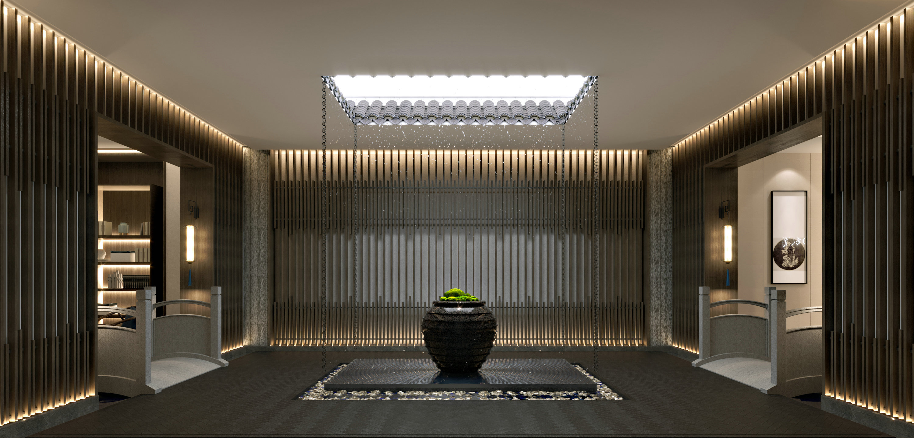 中式风格培训机构，用环境影响孩子-0