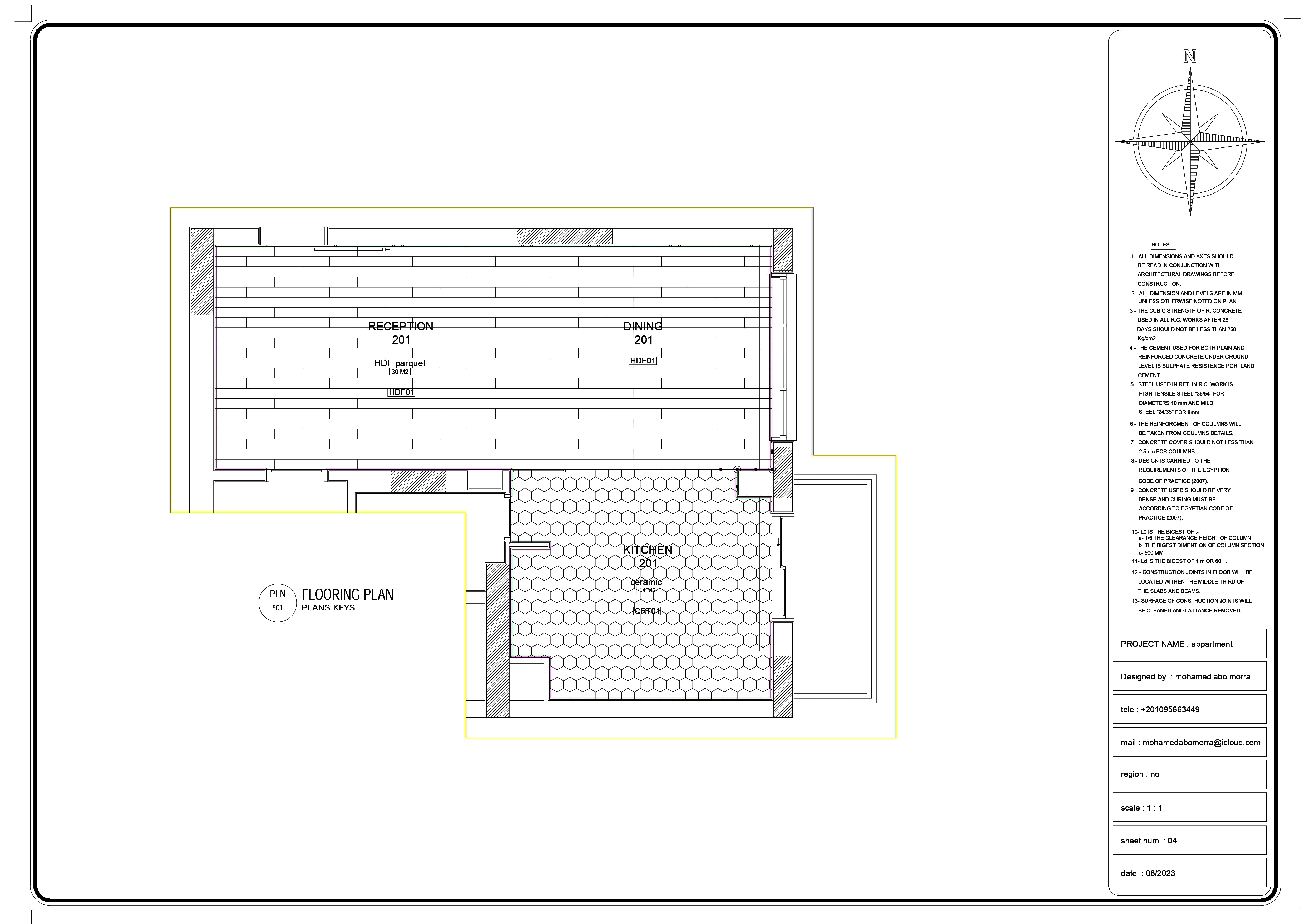 RECEPTION / DINING - KITCHEN SHOP DRAWING-4