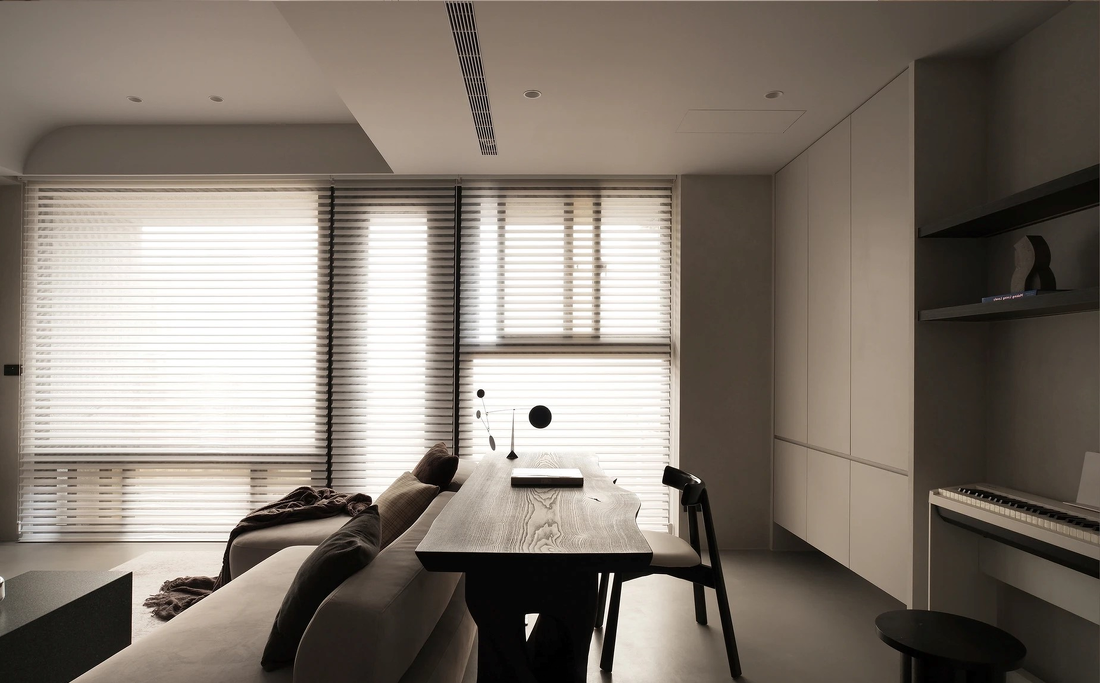 多功能客厅＋复古风刚需房设计-13