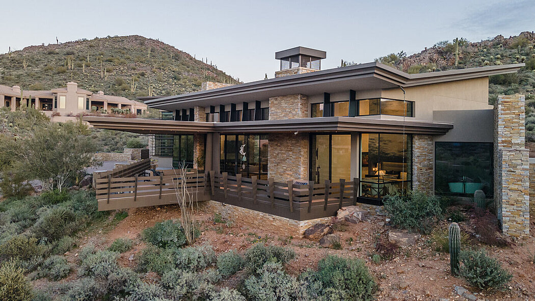 特伦岭住宅丨美国亚利桑那丨Swaback Architects + Planners-9