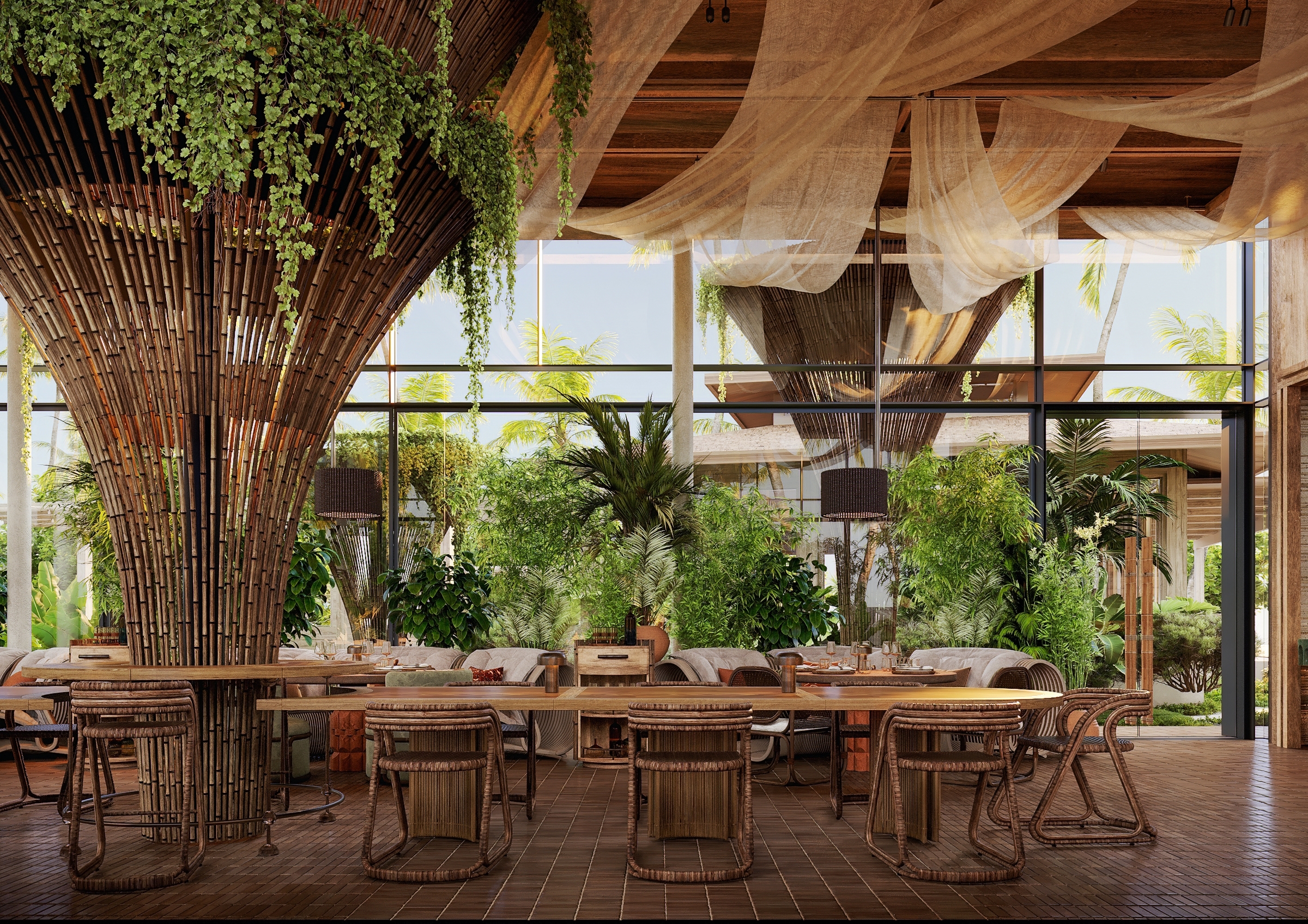 哥伦比亚度假酒店餐厅丨哥伦比亚丨KSTALT-23