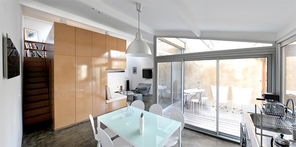 波尔多车库改造成小型现代住宅丨法国丨FABRE,deMARIEN建筑事务所-12