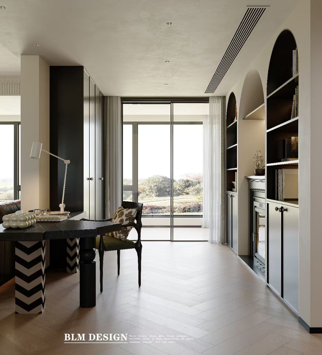 法式  白龙马效果图设计制作-7