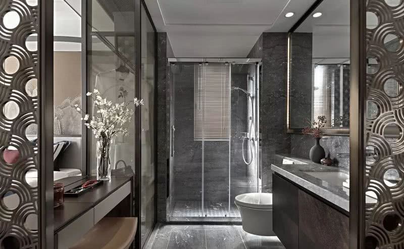 盘锦楚航装饰康桥M区公园里146平新中式风格装修-1