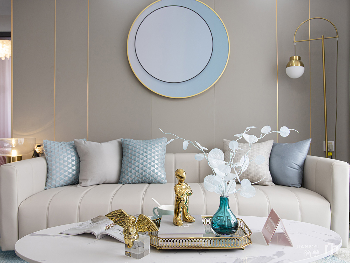 简美软装设计打造阳光清新三房两厅-5