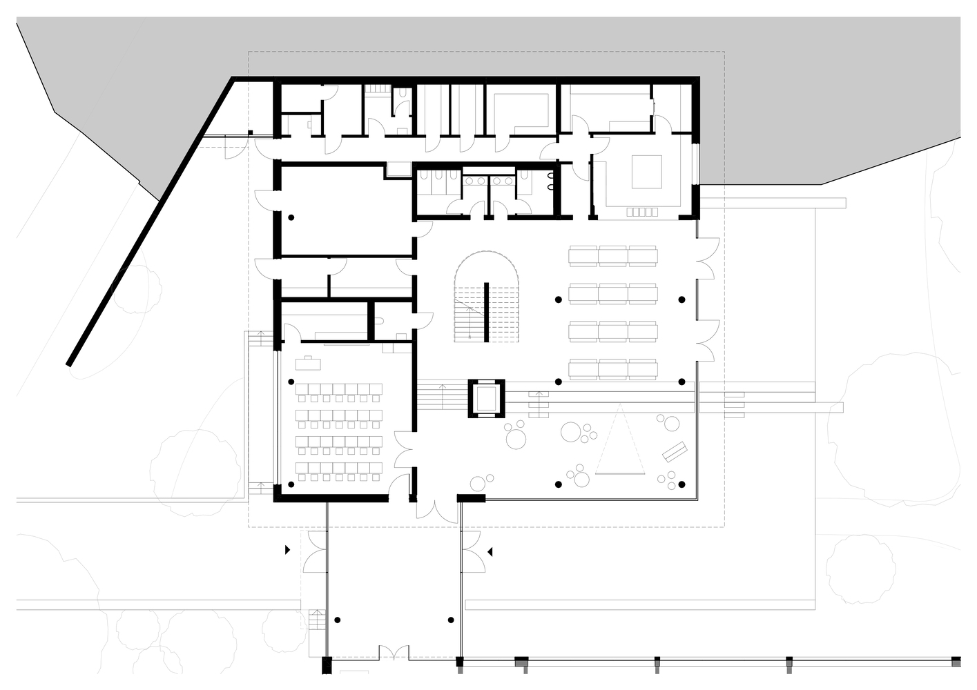 黑森林地区赫里斯里德中学丨德国丨Spiecker Sautter Lauer Architects-6